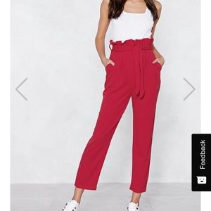 Nasty gal bag it high waisted pants